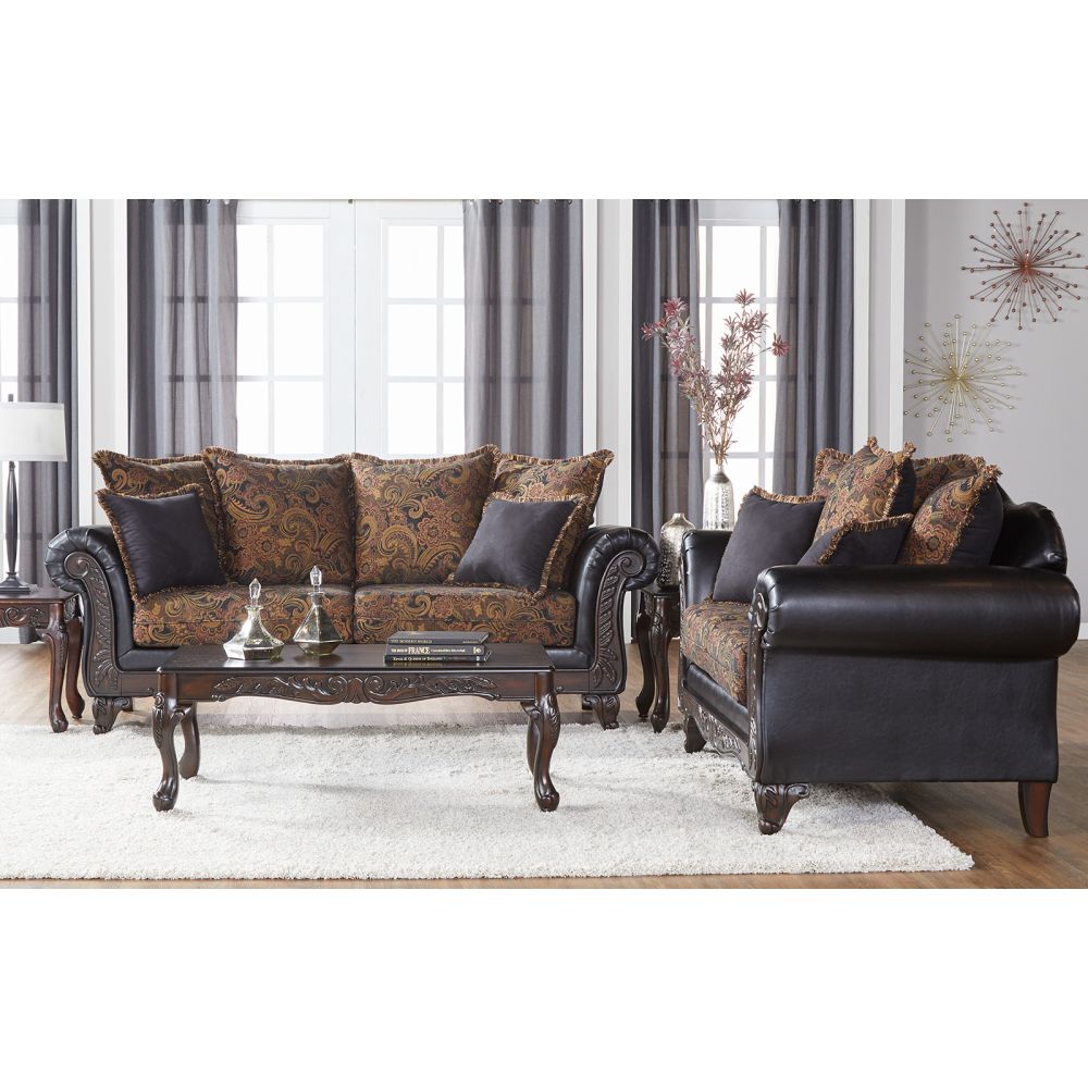 Furniture Plus San Marino Ebony Sofa