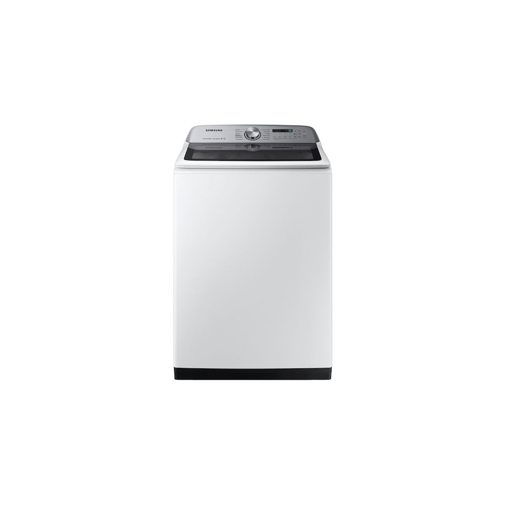 Furniture Plus Samsung 5 cu. ft. White Top Load Washing Machine with Hose