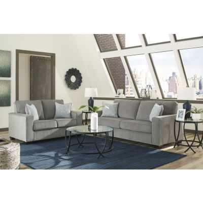 Altari 2 Piece Alloy Sofa and Loveseat