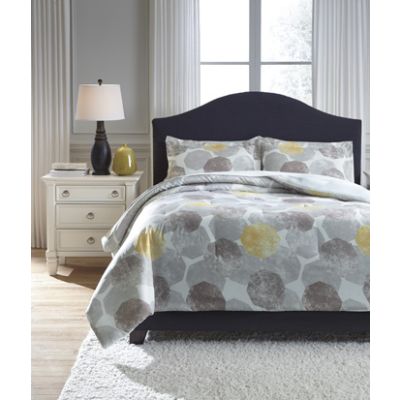 Gastonia 3 Piece Queen Comforter Set