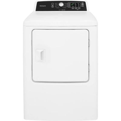 Frigidaire 6.7 cu. ft. White Front Load Electric Dryer