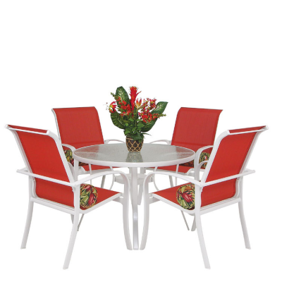 Cay Sal 5 Piece Dining Table with Chairs