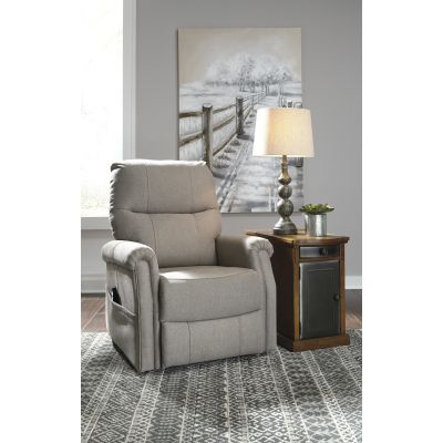 Markridge Grey Power Left Recliner