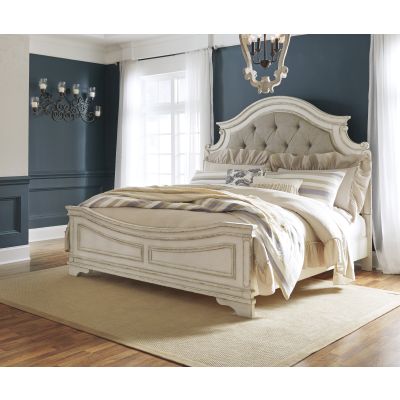 Realyn Queen Upholstered Bed