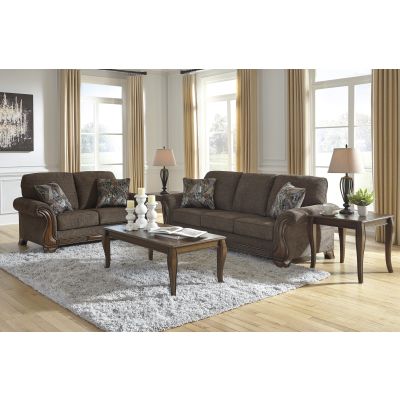 Milton 2 Piece Teak Sofa and Loveseat