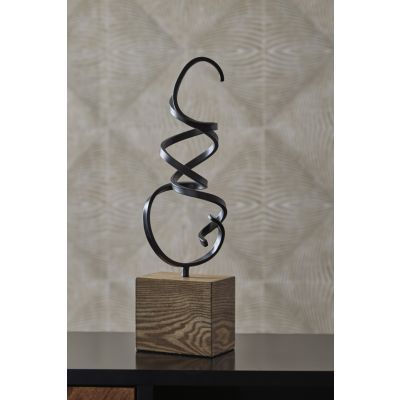 Ruthland Metal & Wood Sculpture