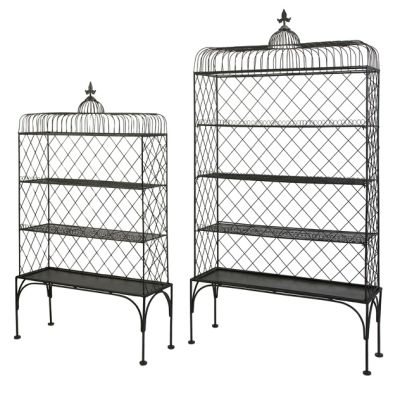 Fenton 2 Piece Wire Book Shelf Set