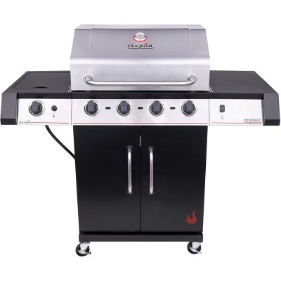 Charbroil 420SI Stainless Steel and Black 4 Burner Gas Grill