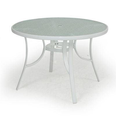 Cay Sal Round Dining Table with Umbrella Hole