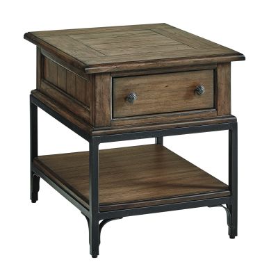 Claremont Mindy Grey End Table with Drawer