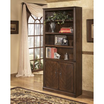 Hamlyn Brown Large Bookcase with Doors