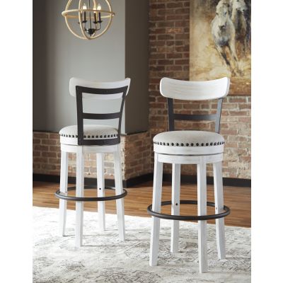 Valebeck White Barstool