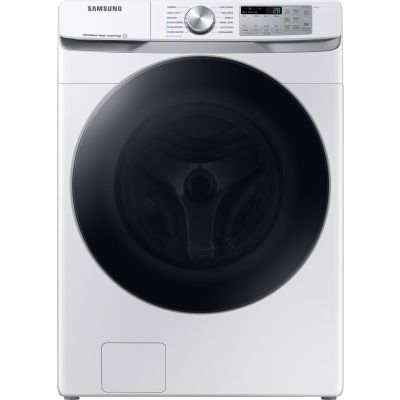 Samsung 4.5 cu. ft. White Front Load Washing Machine with Hose