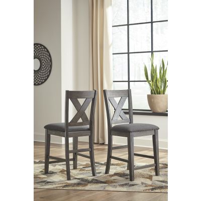 Caitbrook Counter Height Upholstered Bar Stool