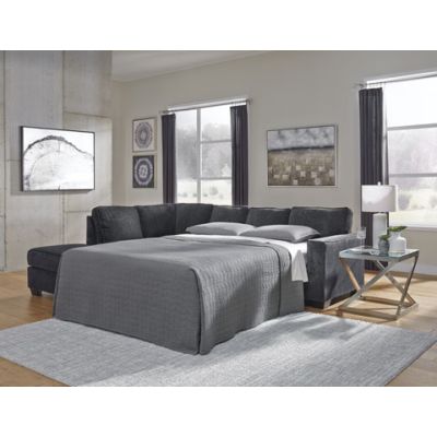 Altari 2 Piece Slate Sectional with Right-Facing Sleeper