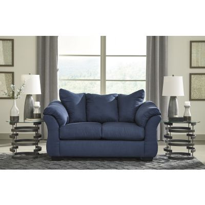 Darcy Blue Loveseat