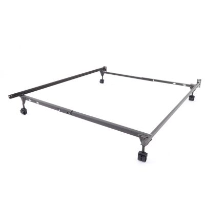 Mantua Twin Full Metal Bedframe w/ Rollers