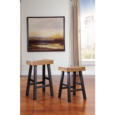 Glosco 2 Piece Two-Tone 24" Stool