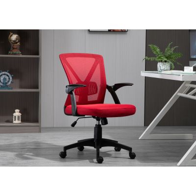 Red Mesh Red Office Chair