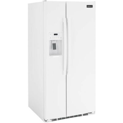 Crosley 25.3 cu. ft. White Side by Side Refrigerator