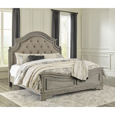 Lodenbay King Upholstered Panel Bed