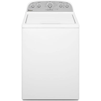 Whirlpool 4.3 cu. ft. White Top Load Washing Machine with Hose