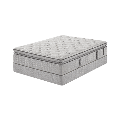 Harwich Queen Super Pillow Top Mattress and Foundation