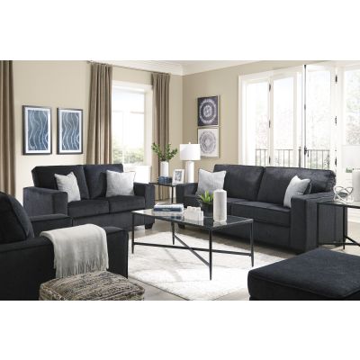 Altari 3 Piece Slate Sofa, Loveseat and Accent Chair