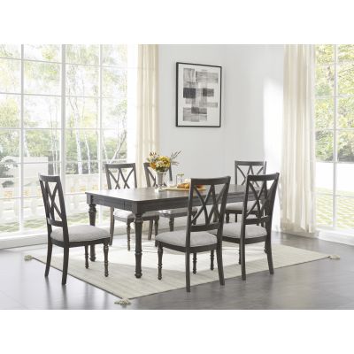 Lanceyard 7 Piece Dining Table with Chairs