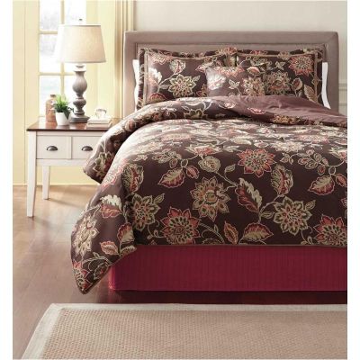 Valley Hill Bark 5 Piece Queen Top of Bed Set