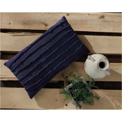 Larkton 12" x 20" Navy Pillow