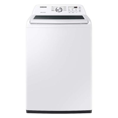 Samsung 4.4 cu. ft. White Top Load Washing Machine with Hose