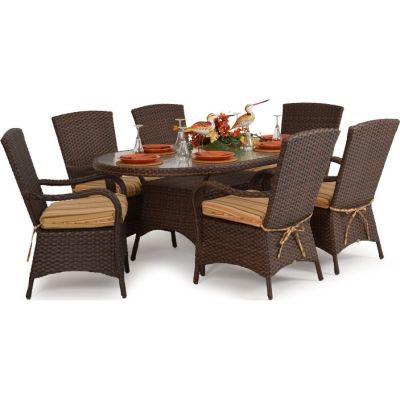 Kokomo 7 Piece Oval Table with Chairs