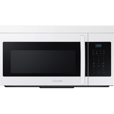 Samsung 1.6 cu. ft. White Microhood