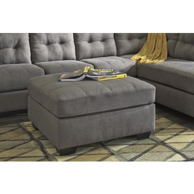 Maier Charcoal Accent Ottoman