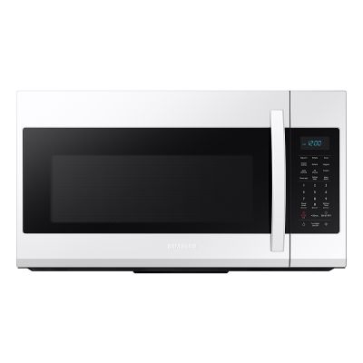 Samsung 1.9 cu. ft. White Microhood with Sensor Cooking