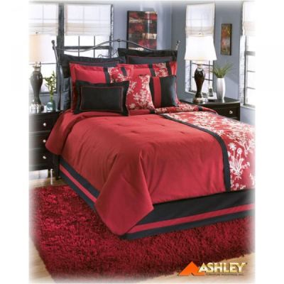 Milano Ruby Top of Bed Set