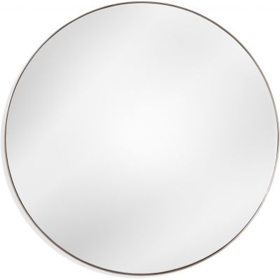 Eltham 60" Silver Round Wall Mirror