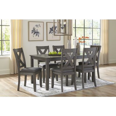 Caitbook 7 Piece Table with Chairs