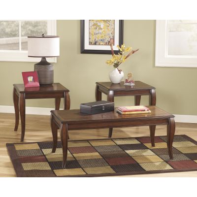 Mattie 3 Piece Cocktail & End Table Set