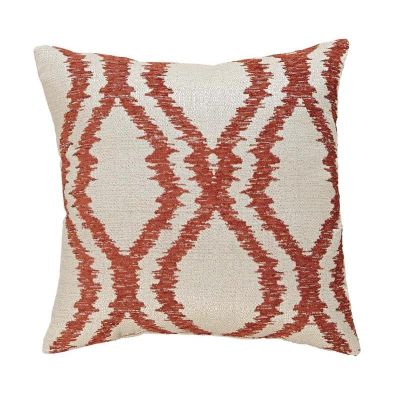 Estelle 18"x 18" Orange Pillow