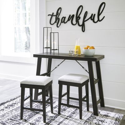 Noorbrook 3 Piece Counter Height Table with 2 Stools