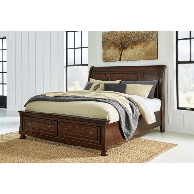 Porter King Sleigh Bed with Storage
