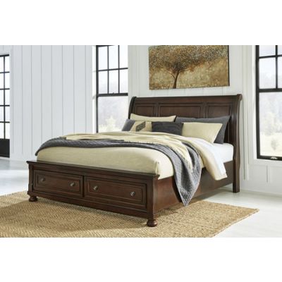 Porter King Sleigh Bed with Storage