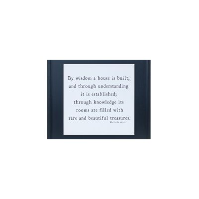 Proverbs 24 Plaque 19.75”SQ MDF/Wood