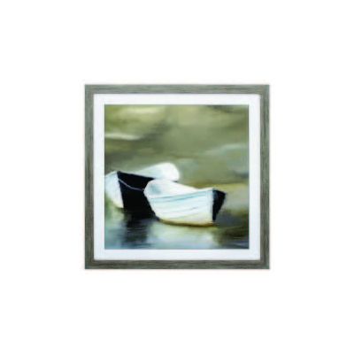 Boat Friends Painting in Frame