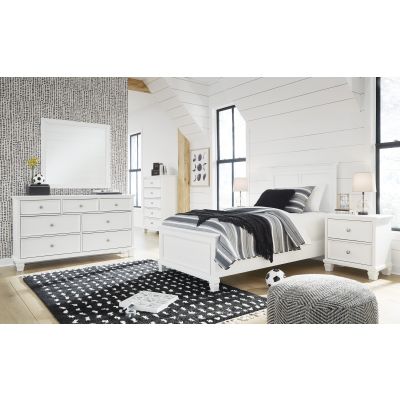 Fortman 8 Piece Twin Panel Bedroom Set
