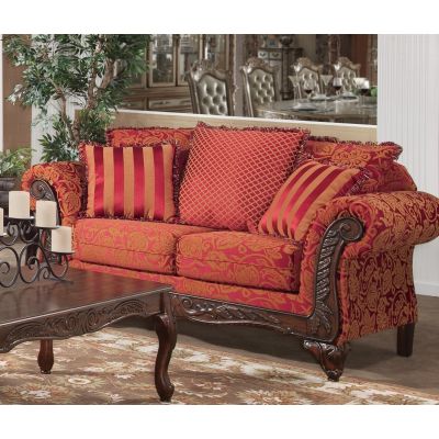 Safari Magenta Loveseat