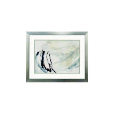 Indigo Markings I Painting in Frame