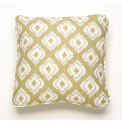 Macie 18" x 18" Lime & Aqua Pillow